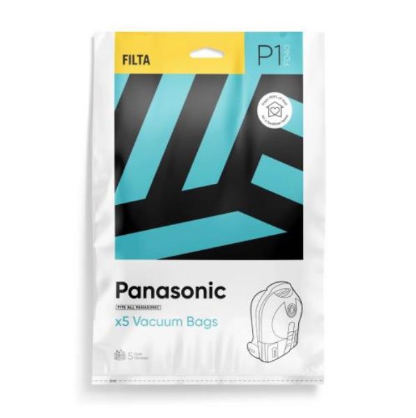 Picture of 75010 FILTA NATIONAL PANASONIC VACUUM BAGS VAC BAGS 5PK