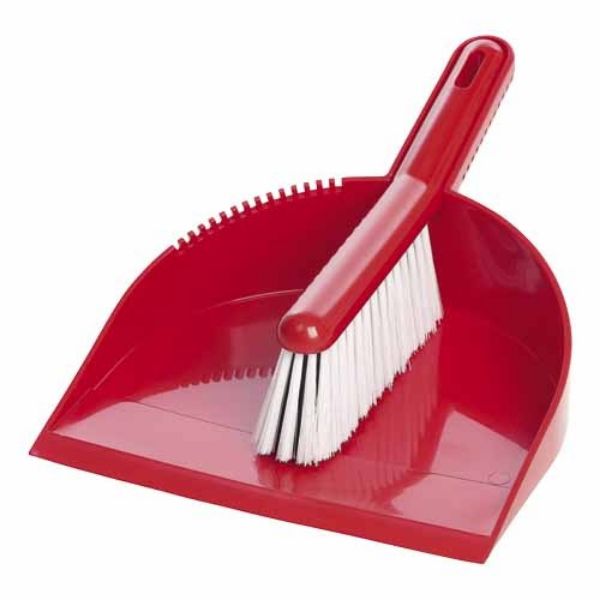 Picture of RAVEN BRUSH & DUST PAN SET (RANDOM COLOURS)