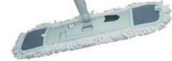 Picture of BROWNS REFILL WHITE POLYESTER LOOP PAD FOR DYNAMIC DUO MOP