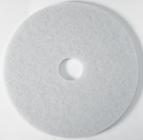 Picture of SINGLE 3M 16" ROUND BUFFER PAD (WHITE)