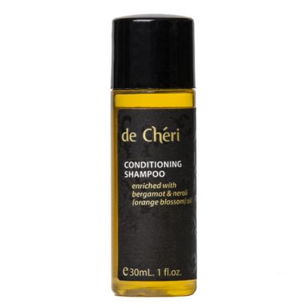 Picture of BOX 198 X 30ML DE CHERI CLASSIC COND/SHAMPOO BOTTLES