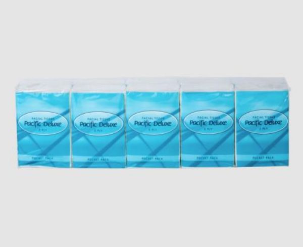Picture of BOX 300 X 10PK PACIFIC DELUXE FACIAL TISSUE - POCKET PACKS