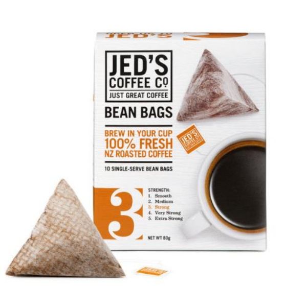 Picture of CTN OF 100 X 8G JEDS COFFEE BEAN BAGS (STRENGTH 3)