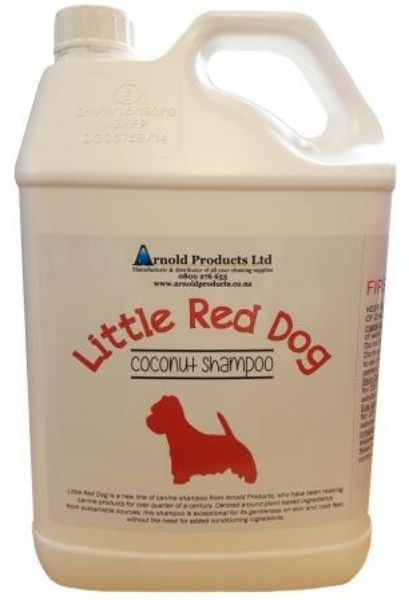 Picture of 5L LITTLE RED DOG CANINE SHAMPOO - COCONUT