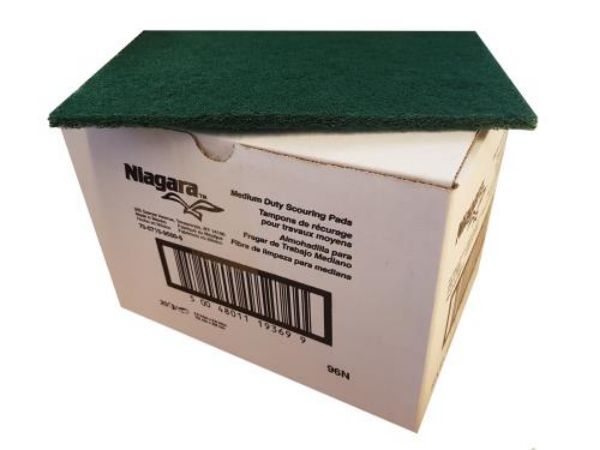 Picture of BOX OF 20 NIAGARA GREEN SCOURER PADS