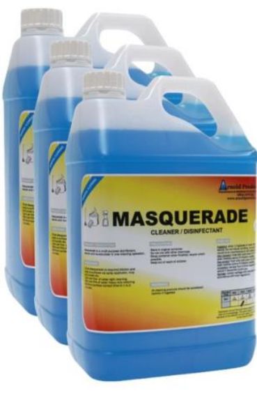 Picture of 3 X 5L MASQUERADE DEODOURISING DISINFECTANT