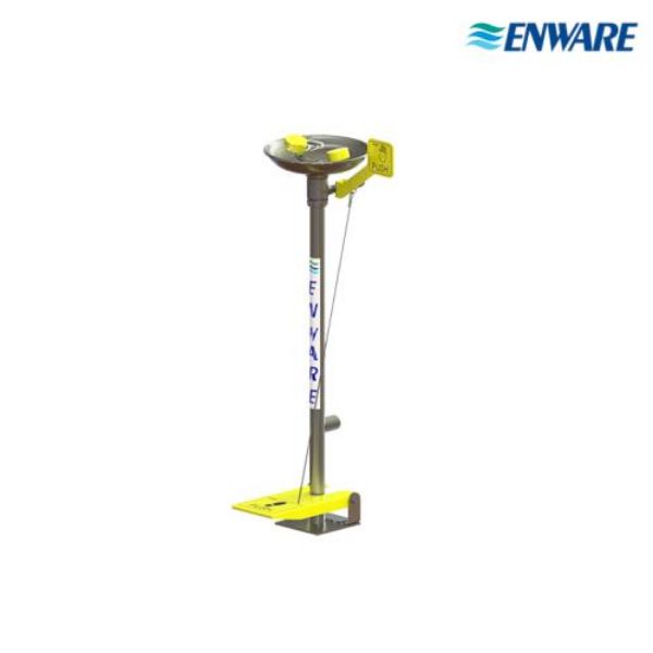 Picture of PEDESTAL MOUNTED EMERGENCY HAND/FOOT OPERATED EYE/FACE WASH