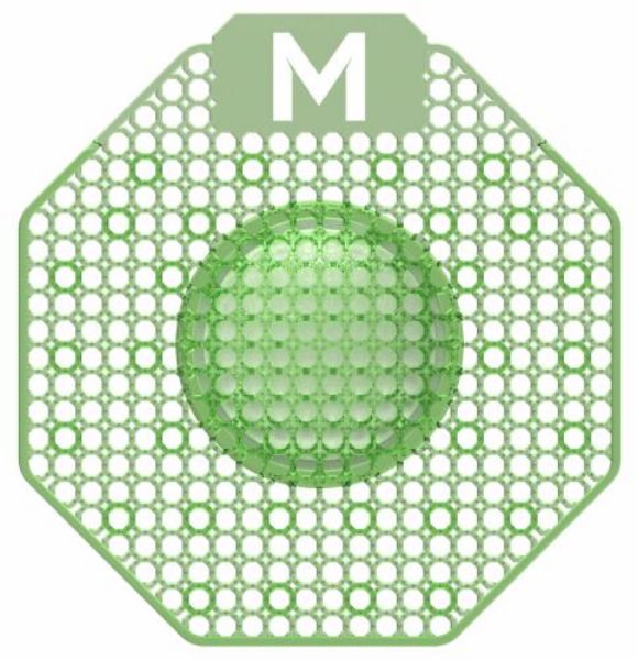 Picture of ENZYME URINAL SCREEN GREEN - CUCUMBER MELON