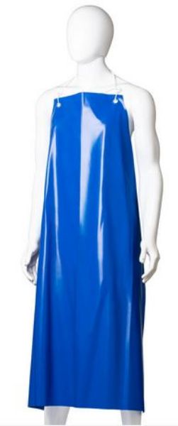 Picture of SINGLE REUSABLE PVC APRON WITH HOOKS