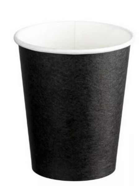 Picture of CARTON OF 500 DOUBLE WALL 8OZ PAPER CUPS BLACK