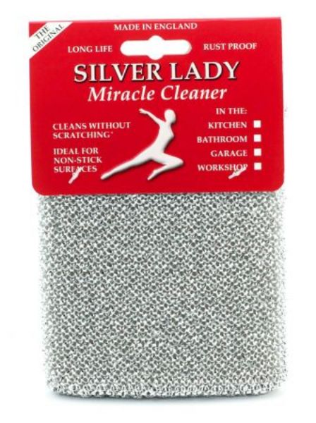 Picture of SINGLE SILVER LADY MIRACLE CLEANER SCOURER PAD