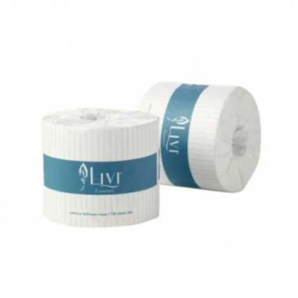 Picture of BOX 48 X 400S LIVI ESSENTIALS 2PLY TOILET TISSUE (INDV WRAP)