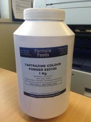 Picture of YELLOW DYE TARTRAZINE POWDER (FACTORY USE)