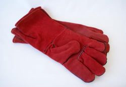 Picture of PAIR OF LYNN RIVER ECONOMY WELDER GLOVES (ONE SIZE 350MM)