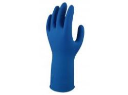 Picture of PKT 50 LYNN RIVER H/D BLUE LATEX GLOVES (XXL) X 2 LEFT