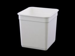 Picture of 4L LIVER PAIL WHITE SQUARE