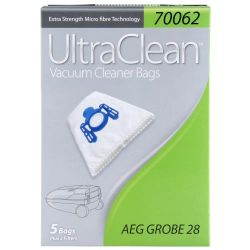 Picture of PKT OF 5 FILTA VACUUM BAGS FOR ULTRA CLEAN AEG GROBE 28