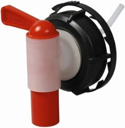 Picture of RED/WHITE 58MM AEROFLOW TAP-CAP FOR 20L CONTAINER
