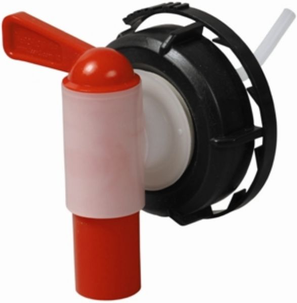 Picture of RED/WHITE 58MM AEROFLOW TAP-CAP FOR 20L CONTAINER