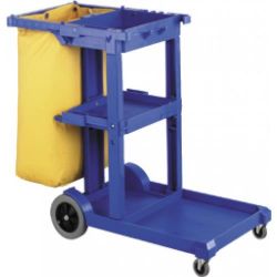 Picture of FILTA JANITORS CART (BLUE/YELLOW)