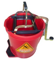 Picture of 16L FOOT OPERATED MOP BUCKET (RED)