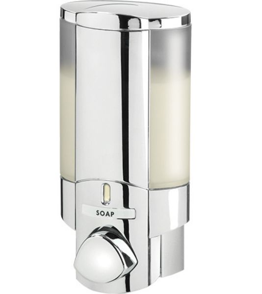 Picture of SINGLE AVIVA 325ML SOAP DISPENSER (CHROME)