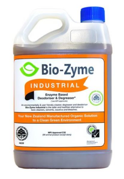 Picture of 5L BIOZYME ENZYME INDUSTRIAL GREASE TRAP CLEANER