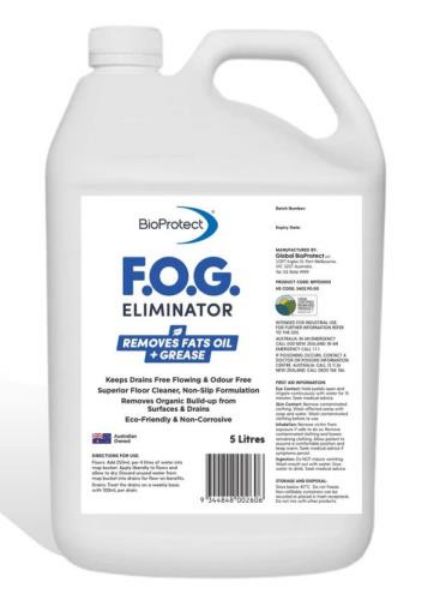 Picture of 5L BIO PROTECT FOG (FATS, OILS & GREASE)