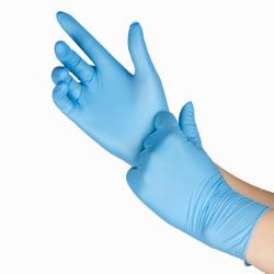 Picture of CTN 1000 NITRILE POWDER FREE GLOVES (L)