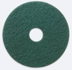 Picture of SINGLE 3M 12" ROUND BUFFER PAD (GREEN)