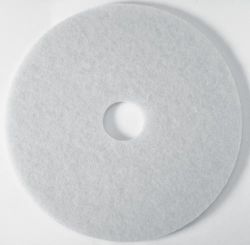 Picture of SINGLE 3M 14" ROUND BUFFER PAD (WHITE)
