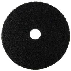 Picture of SINGLE 3M 16" ROUND BUFFER PAD (BLACK)