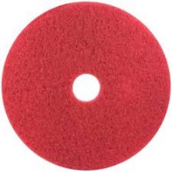 Picture of SINGLE 3M 20" ROUND BUFFER PAD (RED)