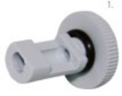 Picture of END PLUG FOR RINSE ARM ONLY (O RINGS NOT INCLUDED)