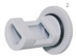 Picture of END PLUG FOR WASH ARM ONLY (O RINGS NOT INCLUDED)