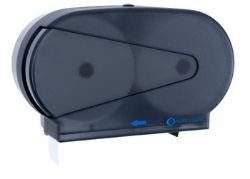 Picture of PACIFIC DOUBLE MINI JUMBO TOILET ROLL DISPENSER (BLACK)