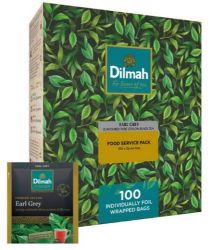 Picture of BOX OF 100 DILMAH EARL GREY ENVELOPED TEABAGS