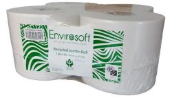 Picture of BALE 8 X 300M ROLLS PREMIER ENVIRO JUMBO 2PLY TOILET TISSUE