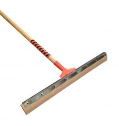 Picture of DAIRY SHED SQUEEGEE 610MM (COMPLETE WITH WOOD HANDLE)