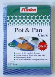 Picture of 2PK OF FLINKA POT & PAN CLOTHS (BLUE & GREEN)
