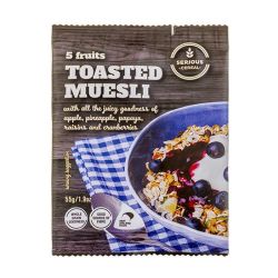Picture of BOX 48 X 40G SERIOUS CEREAL PORTIONS - TOASTED MUSELI