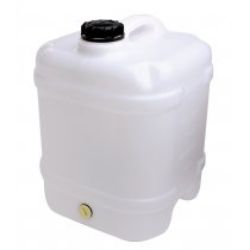 Picture of 20L CUBE UNPIERCED JERRYCAN (NATURAL) - CAPS INCLUDED
