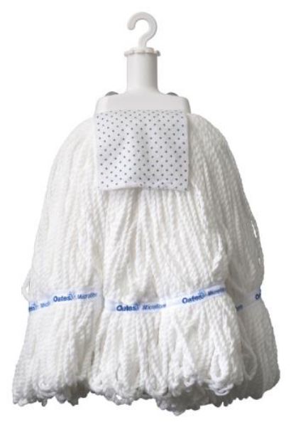 Picture of OATES MICROFIBRE COMMERCIAL ROUND MOP HEAD (WHITE)