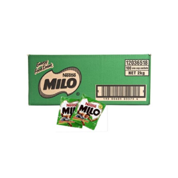 Picture of BOX OF 100 ONE-CUP NESTLE' MILO SACHETS