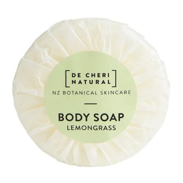 Picture of BOX 375 X 20G DE CHERI NATURAL PLEAT WRAPPED SOAPS