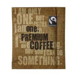 Picture of BOX OF 250 ONE FAIRTRADE PREMIUM COFFEE SACHETS