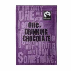 Picture of BOX OF 300 ONE FAIRTRADE DRINKING CHOCOLATE SACHETS