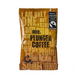 Picture of BOX OF 75 X 15G ONE FAIRTRADE PLUNGER COFFEE SACHETS