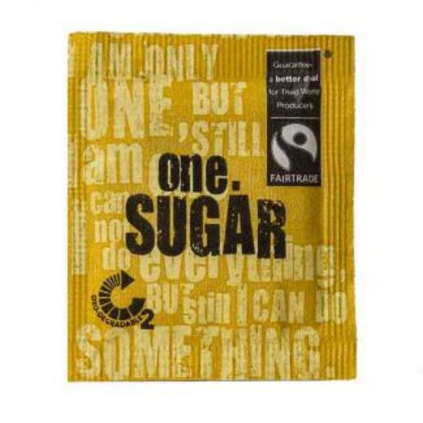 Picture of BOX OF 2000 ONE FAIRTRADE SUGAR SACHETS