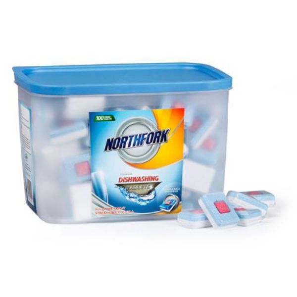 Picture of BOX OF 100 NORTHFORK DISHWASHER TABLETS